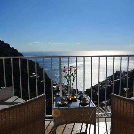 Casa Rossia Breathtaking Sea View Apartment In Positano Zewnętrze zdjęcie