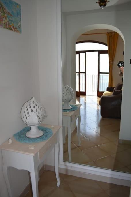 Casa Rossia Breathtaking Sea View Apartment In Positano Zewnętrze zdjęcie